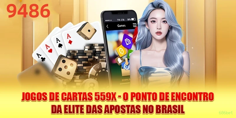 Imagem promocional da 686bet mostrando a plataforma e suas vantagens